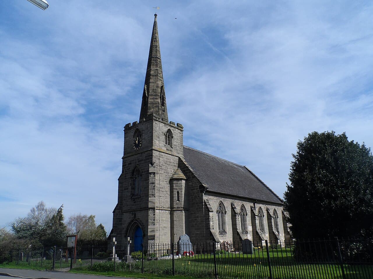 St Mary's Church in Swadlincote, Derbyshire