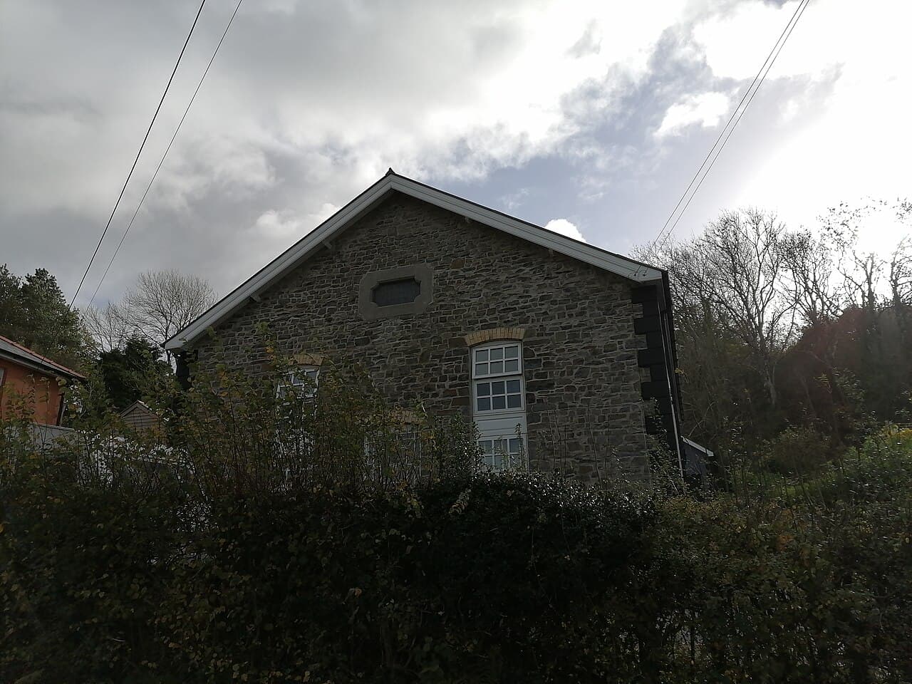 Horeb Chapel in Trawsgoed, Ceredigion