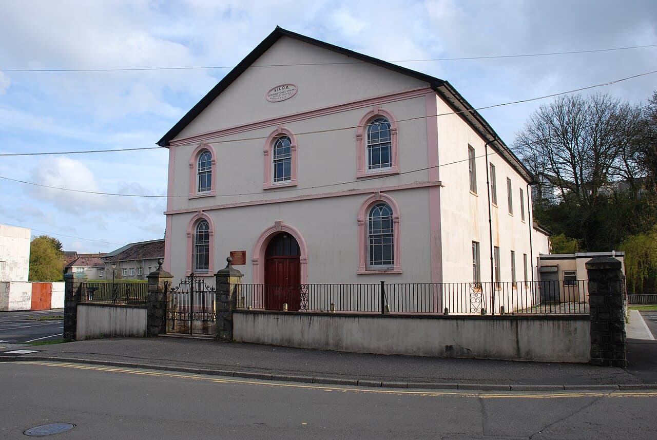 Siloa Welsh Independent Chapel in Aberdare, Rhondda Cynon Taf