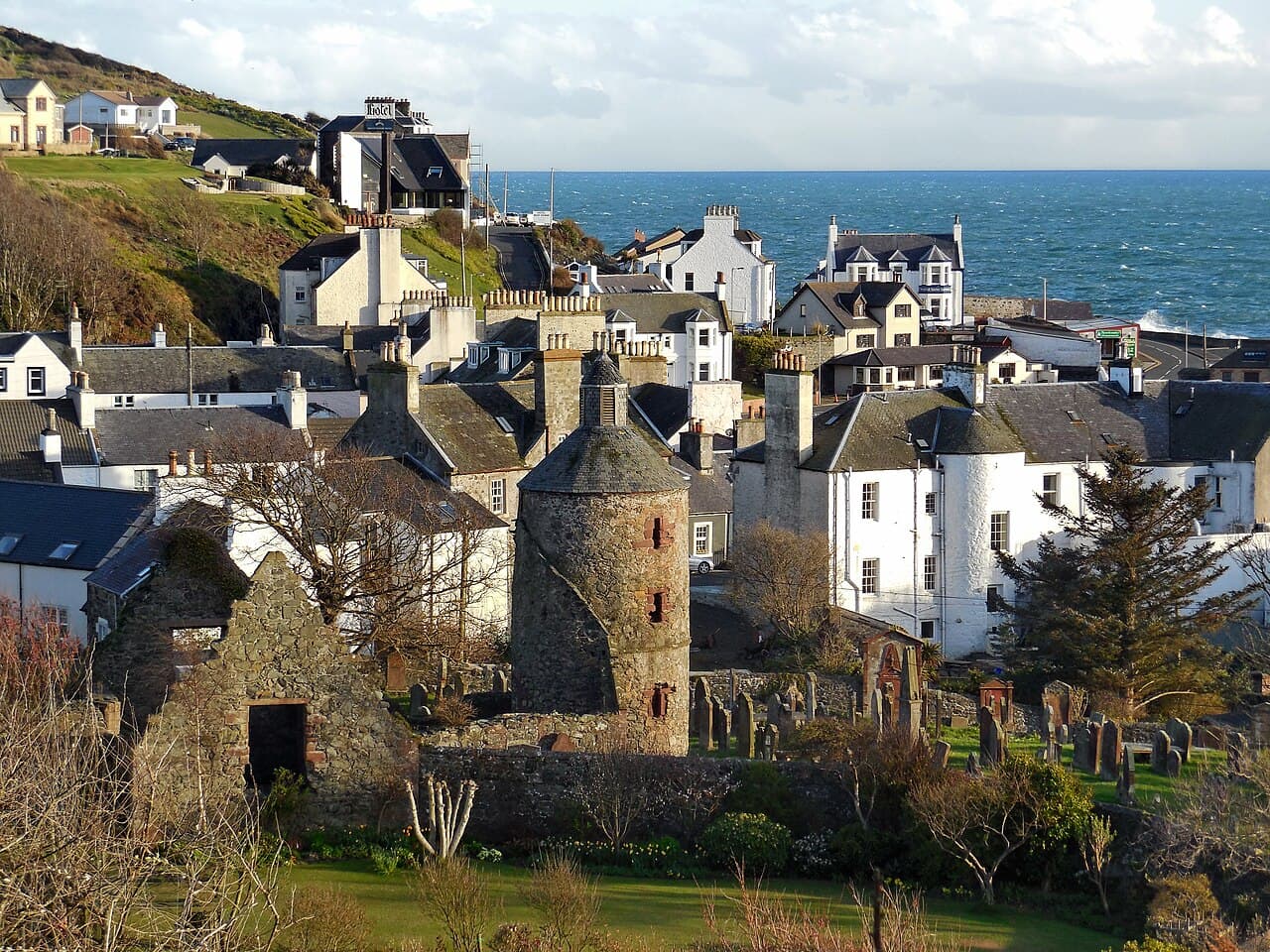 Portpatrick, St Patrick Street, Old Parish Church in Stranraer, Dumfries and Galloway