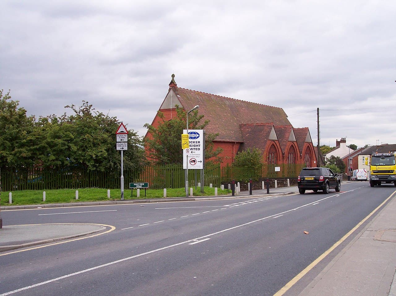 St Gabriel's Church in Roby, Liverpool, Merseyside