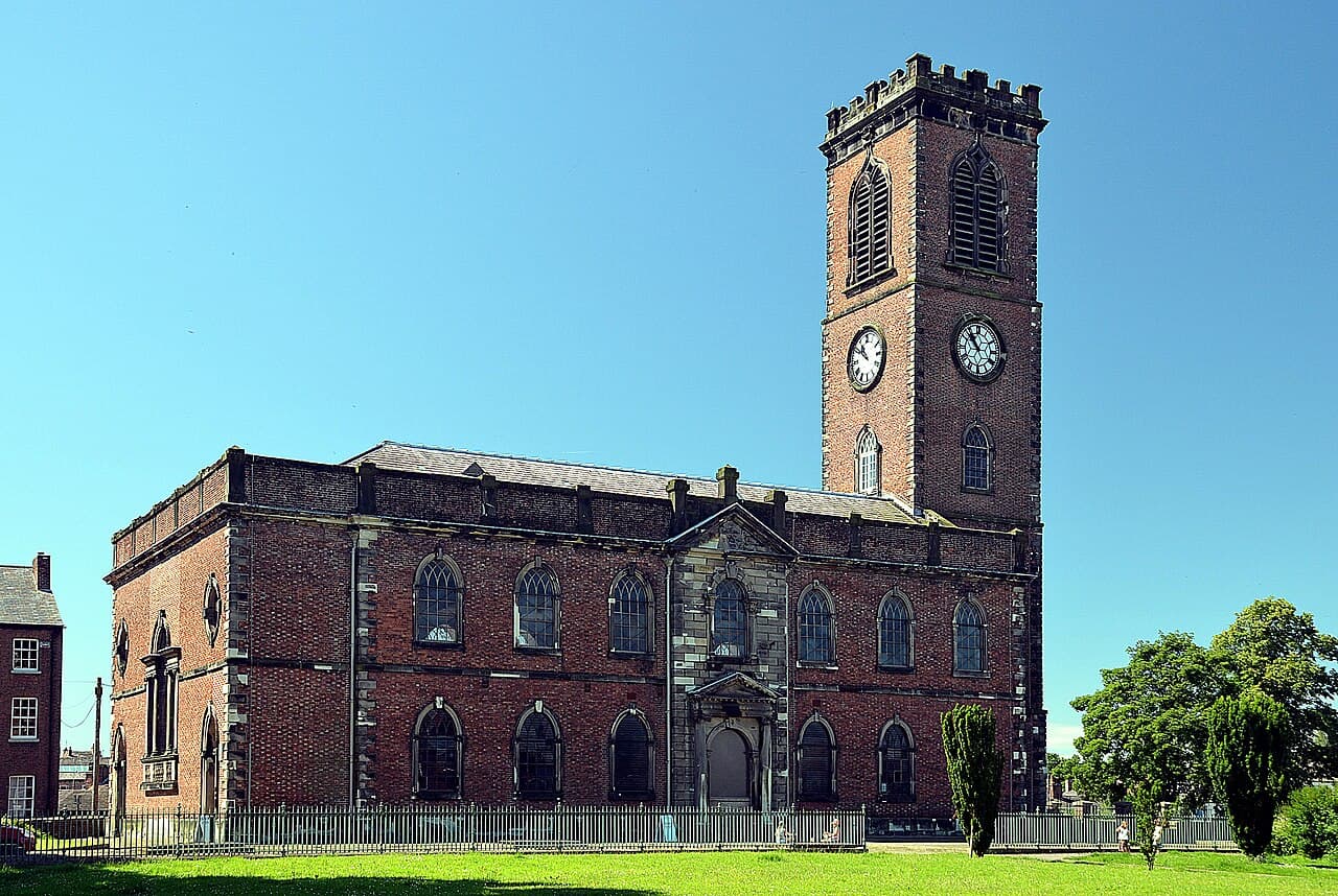 Christ Church, Macclesfield in Macclesfield, Cheshire