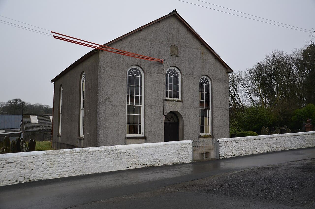 Salem Welsh Independent Chapel in Cwmifor, Carmarthenshire