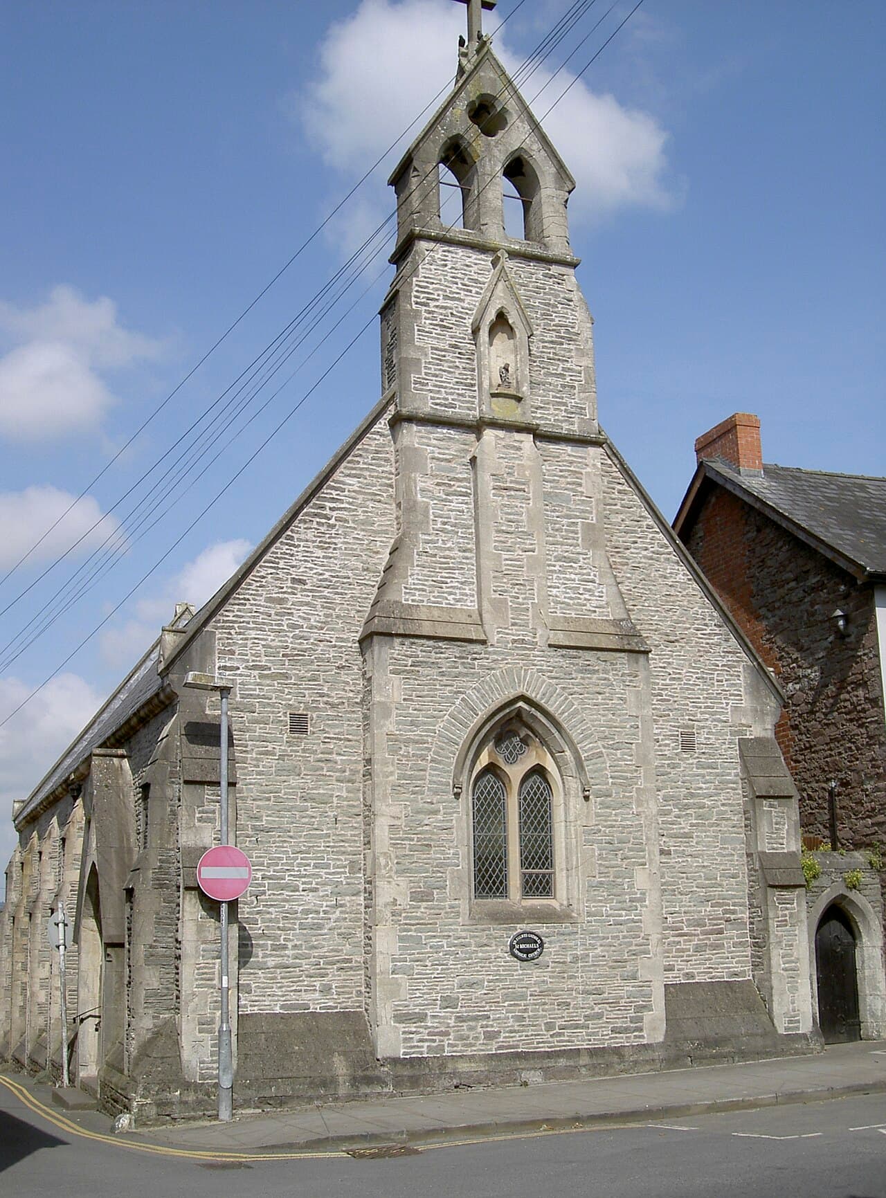 Roman Catholic Church of St Michael in Brecon, Powys