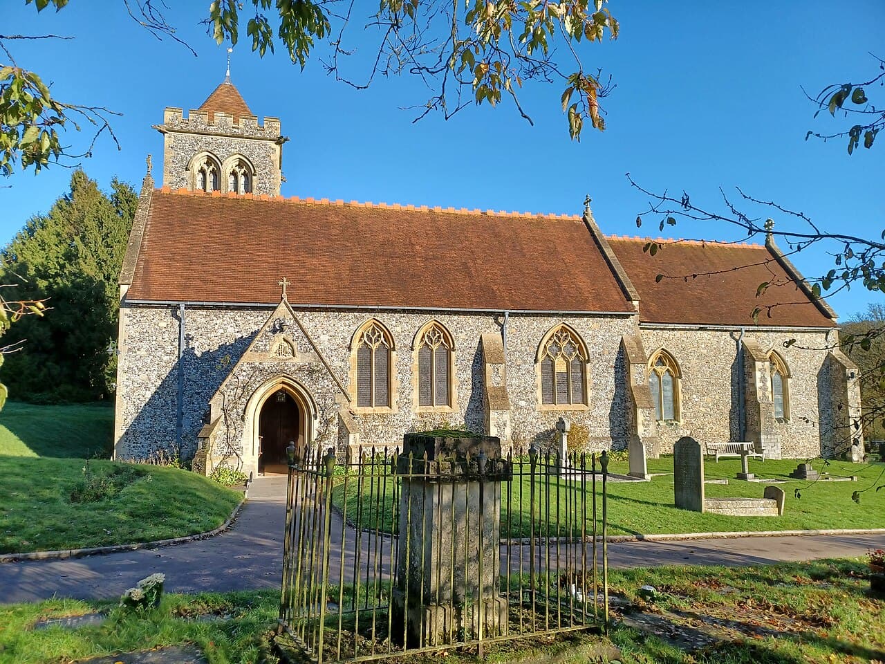 St Michael and All Angels Church, Hughenden in High Wycombe, Buckinghamshire