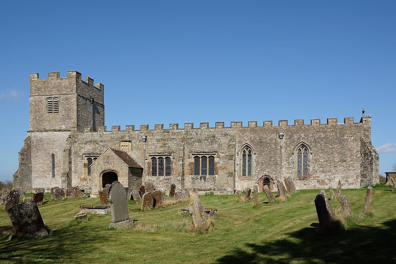 Church of St Giles in Chesterton and Kingston, Warwickshire