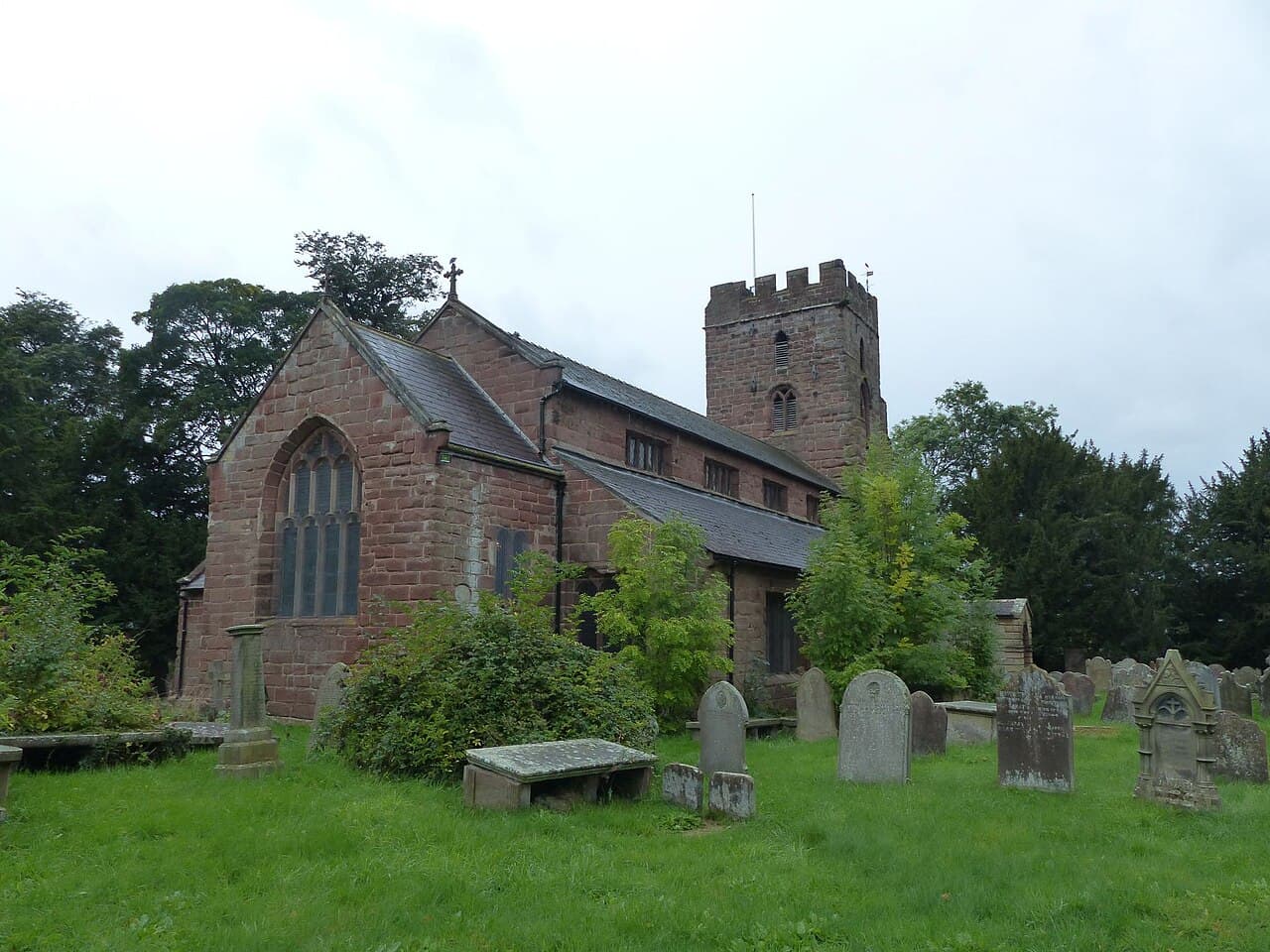 St Chad's Church, Farndon in Farndon, Cheshire