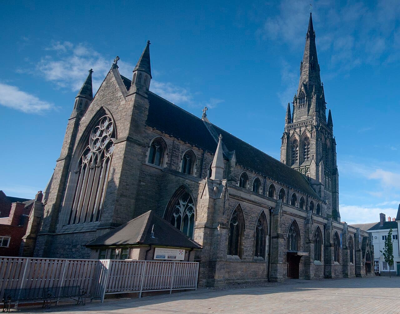 St Mary's Church, Lichfield in Lichfield, Staffordshire