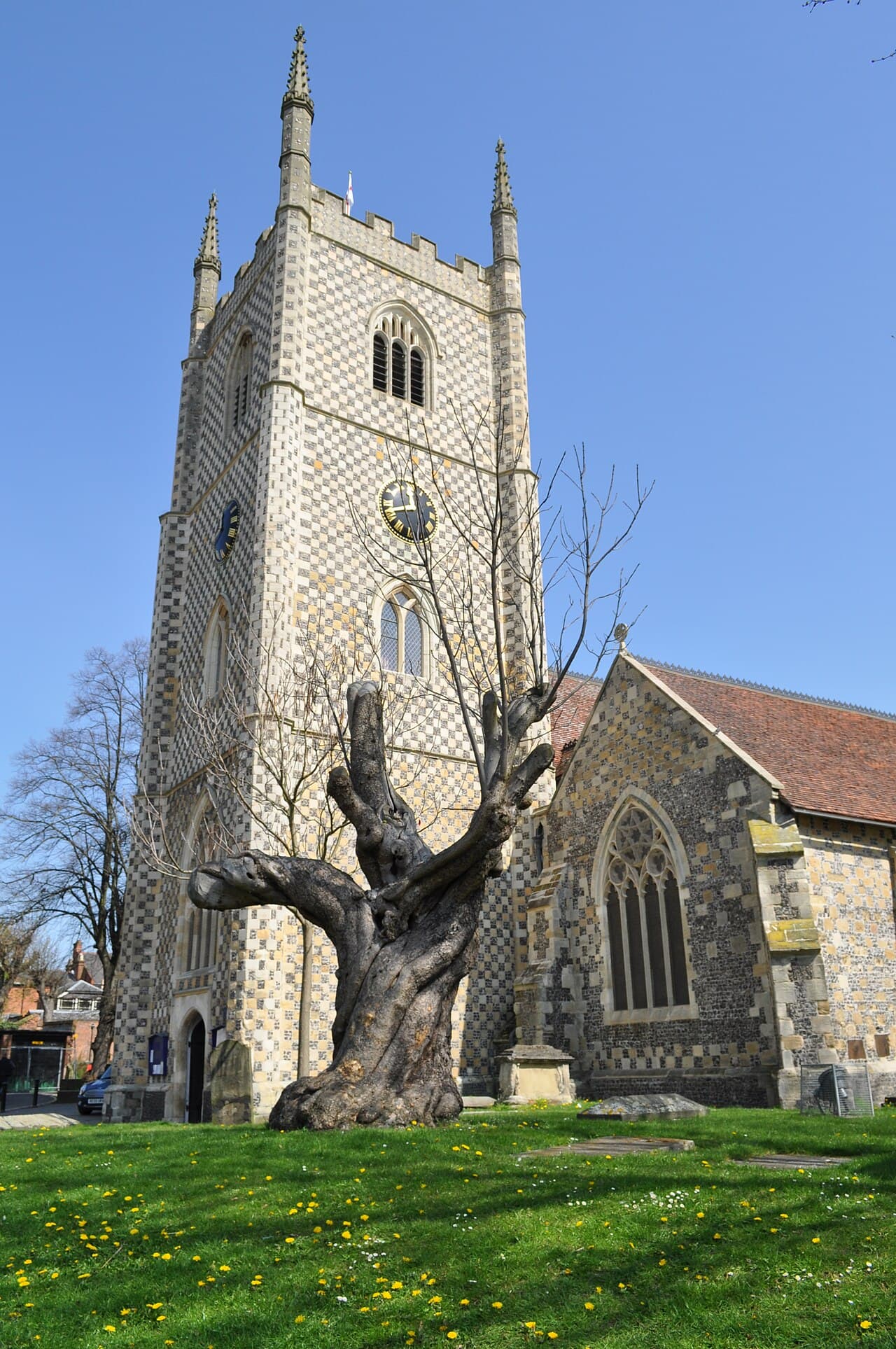 Reading Minster in Reading, Berkshire