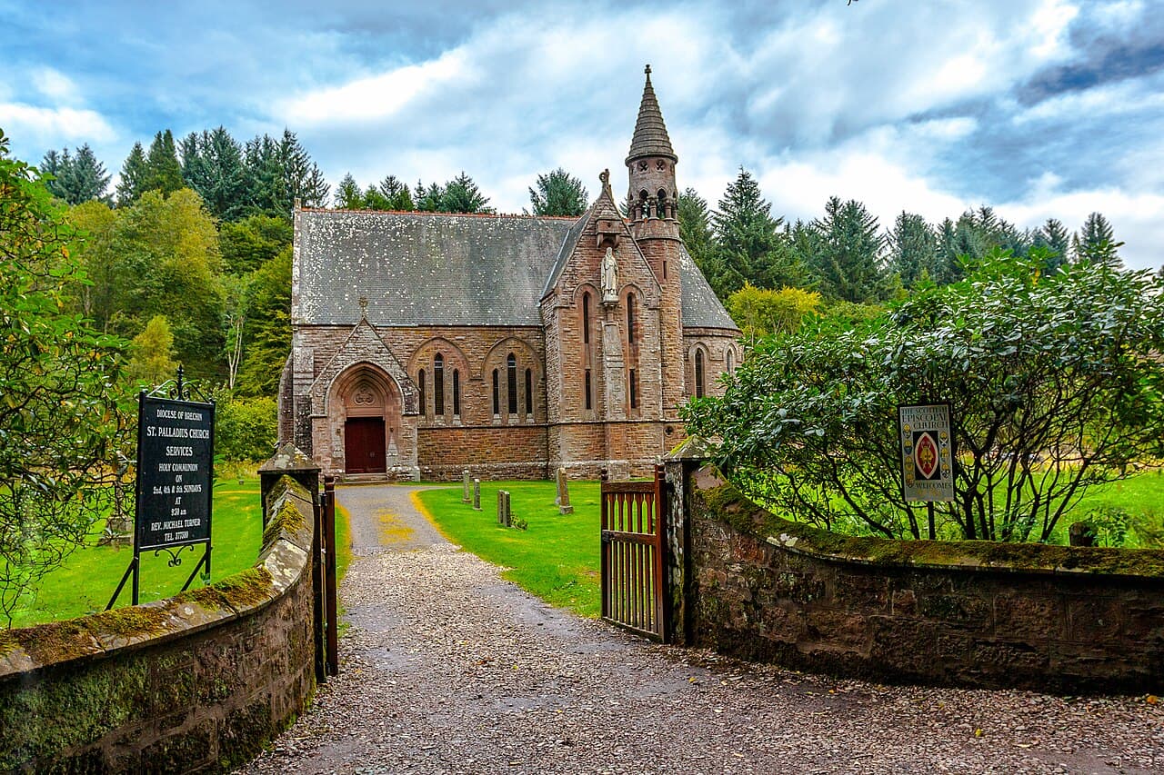 Saint Palladius's Episcopal Church, Drumtochty in Strachan, Aberdeenshire
