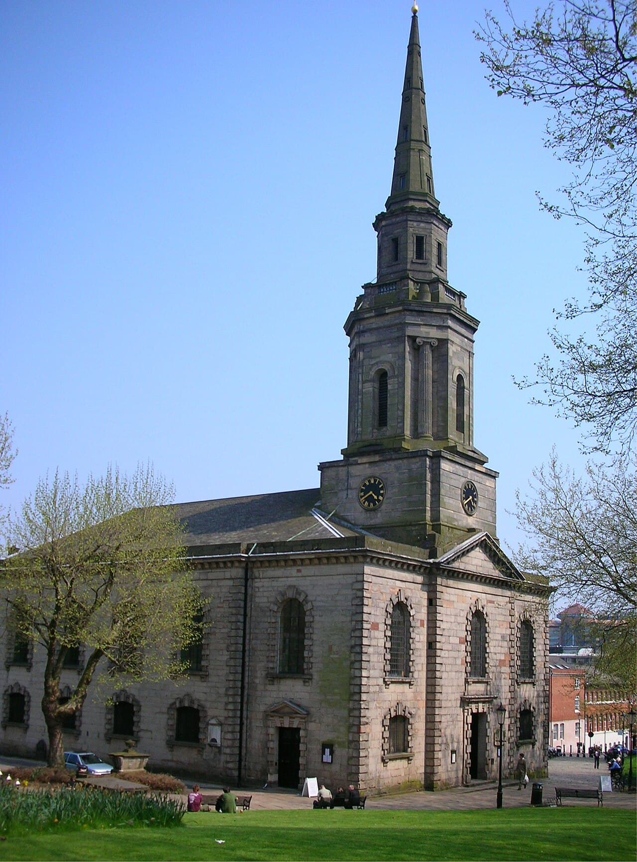 St Paul's Church in Birmingham, West Midlands