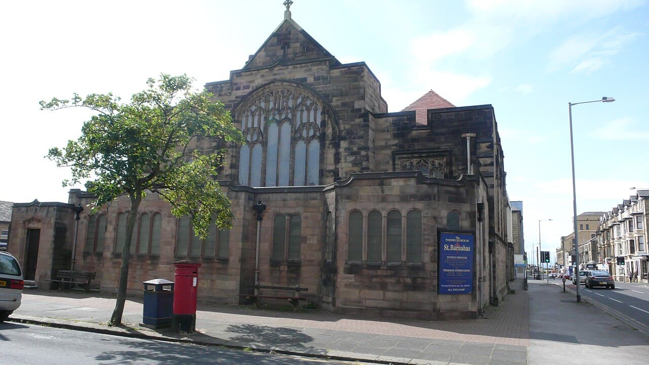 St Barnabas in Morecambe, Lancashire