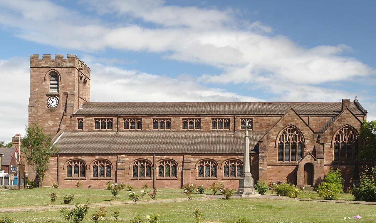 St Thomas' Church, Ashton-in-Makerfield in Wigan, Greater Manchester