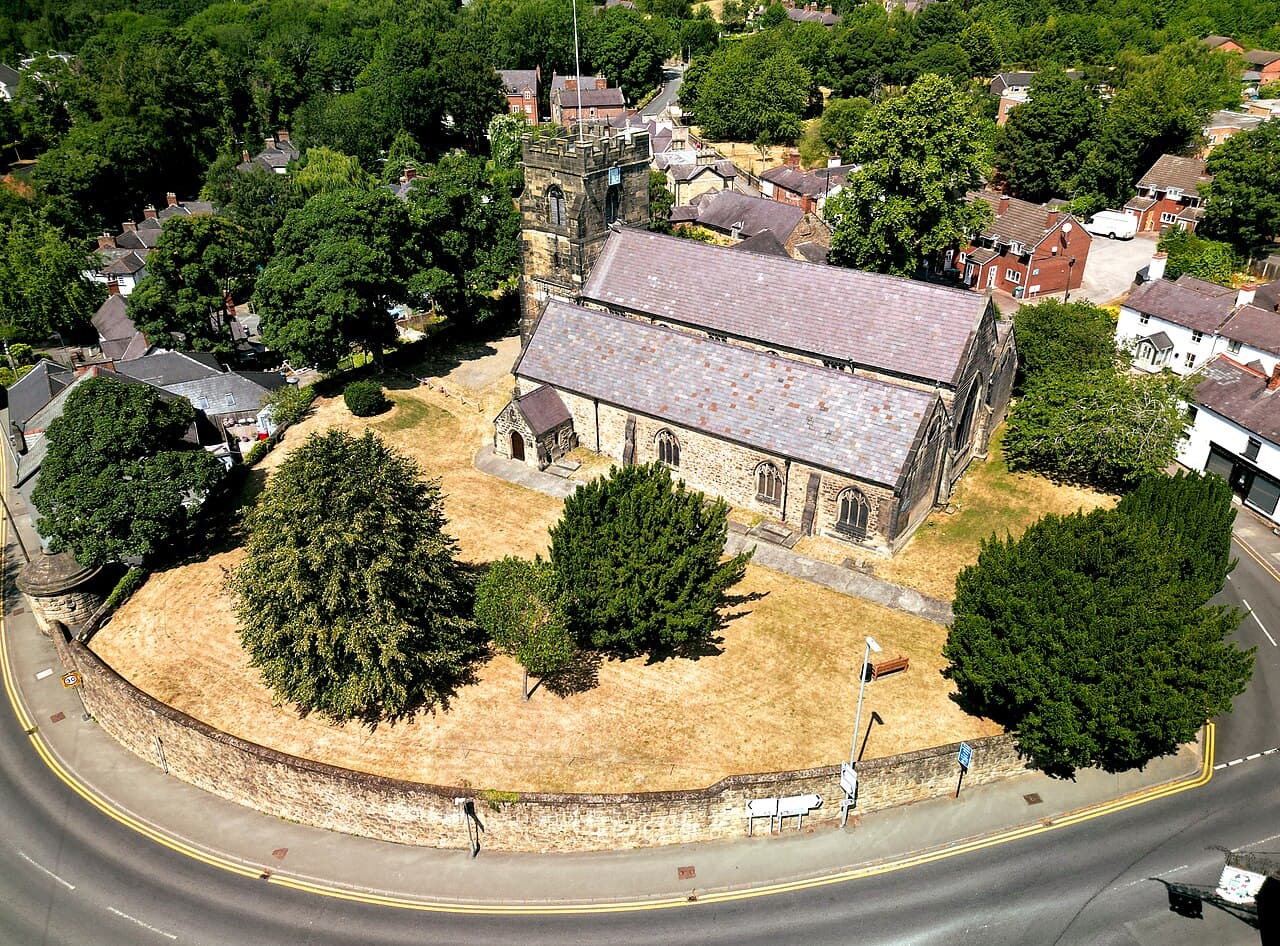 St Mary's Church in Rhosymedre, Wrexham
