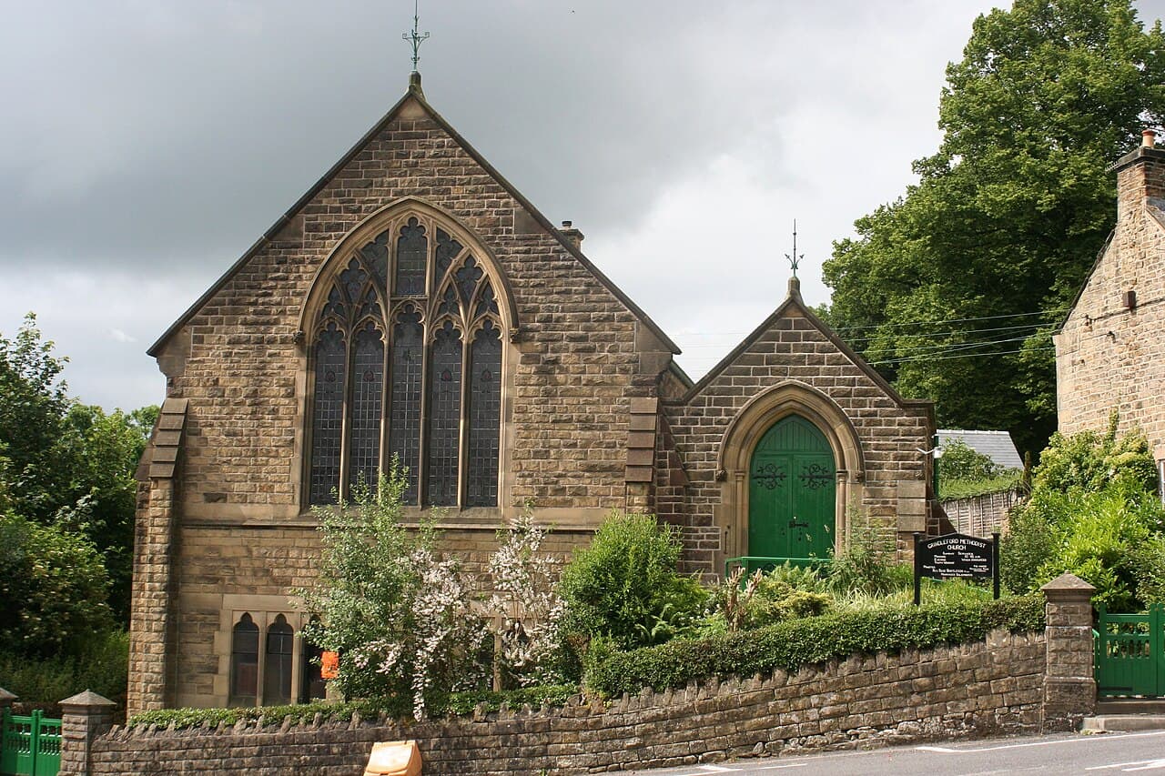 Grindleford Methodist Church in Hope Valley, Derbyshire