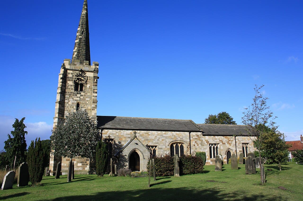 Church of Saint Andrew in Rillington, North Yorkshire