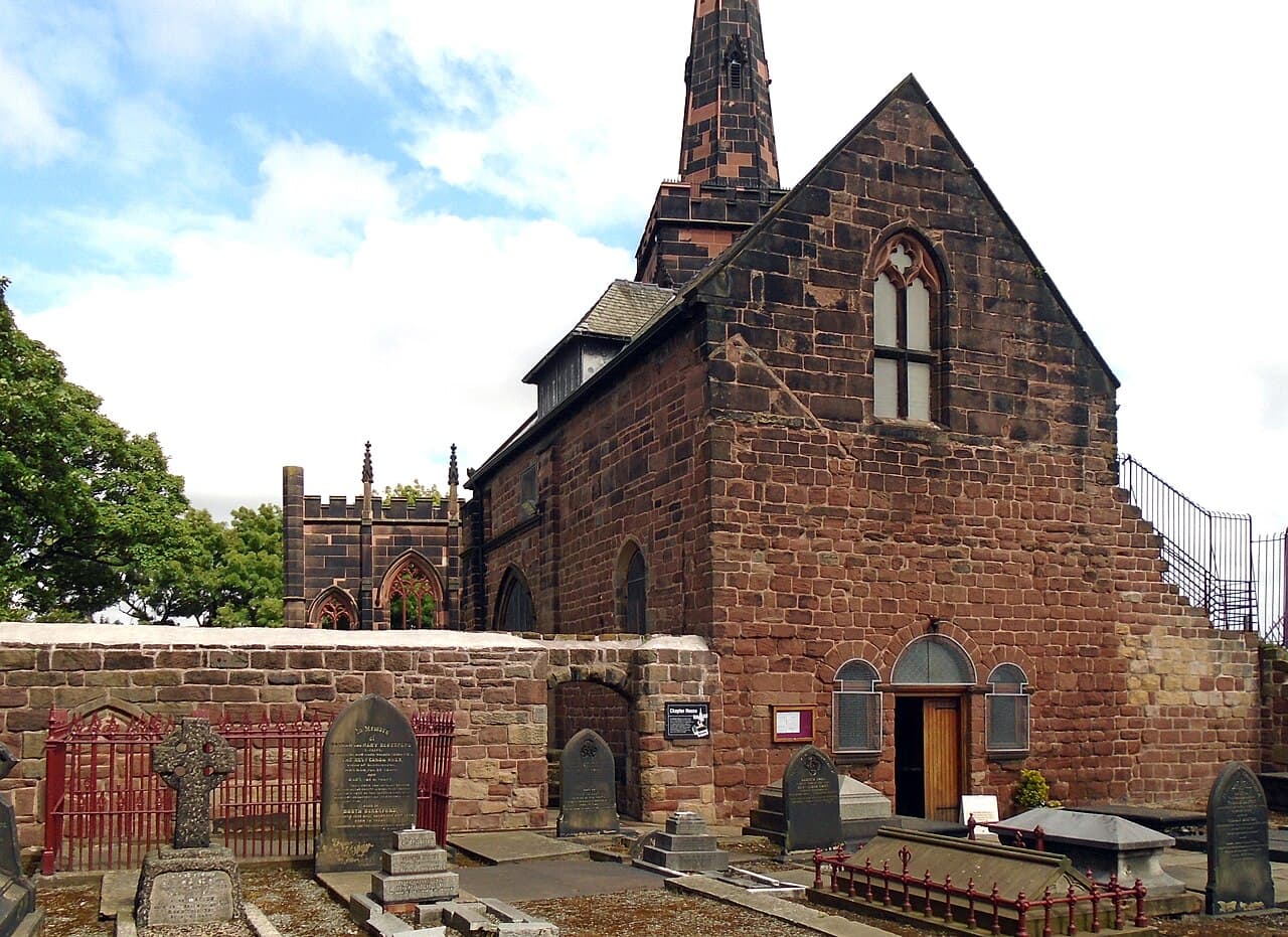 Chapter House Chapel at Birkenhead Priory in Wirral, Merseyside