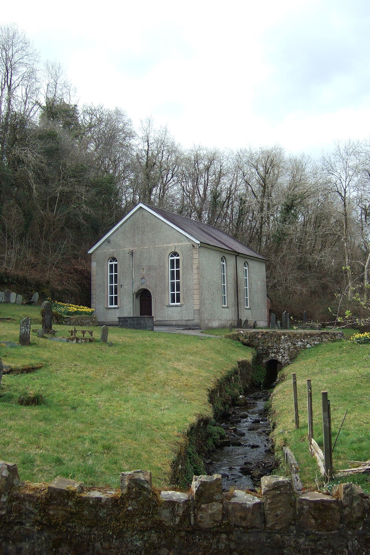 Ffynnonhenri Church in Llannewydd, Carmarthenshire