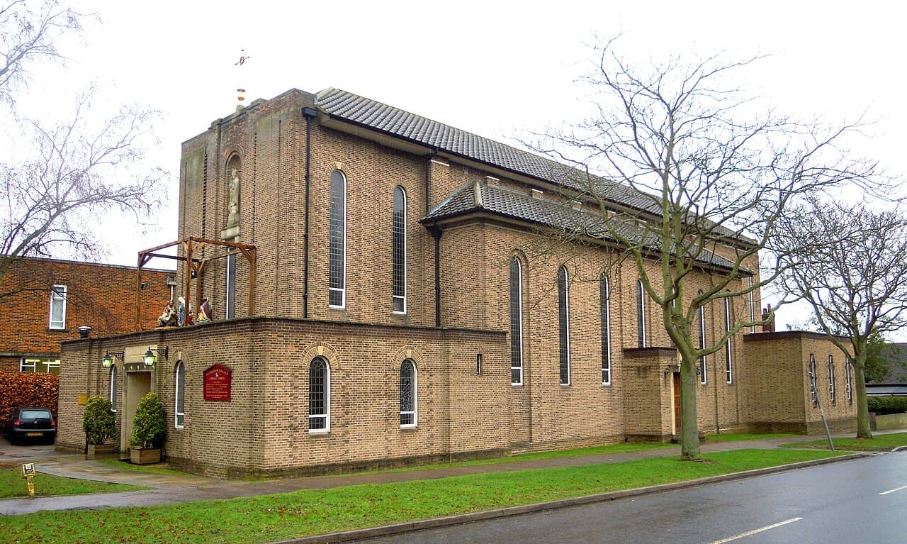 Church of St Hugh of Lincoln, Letchworth in Letchworth Garden City, Hertfordshire