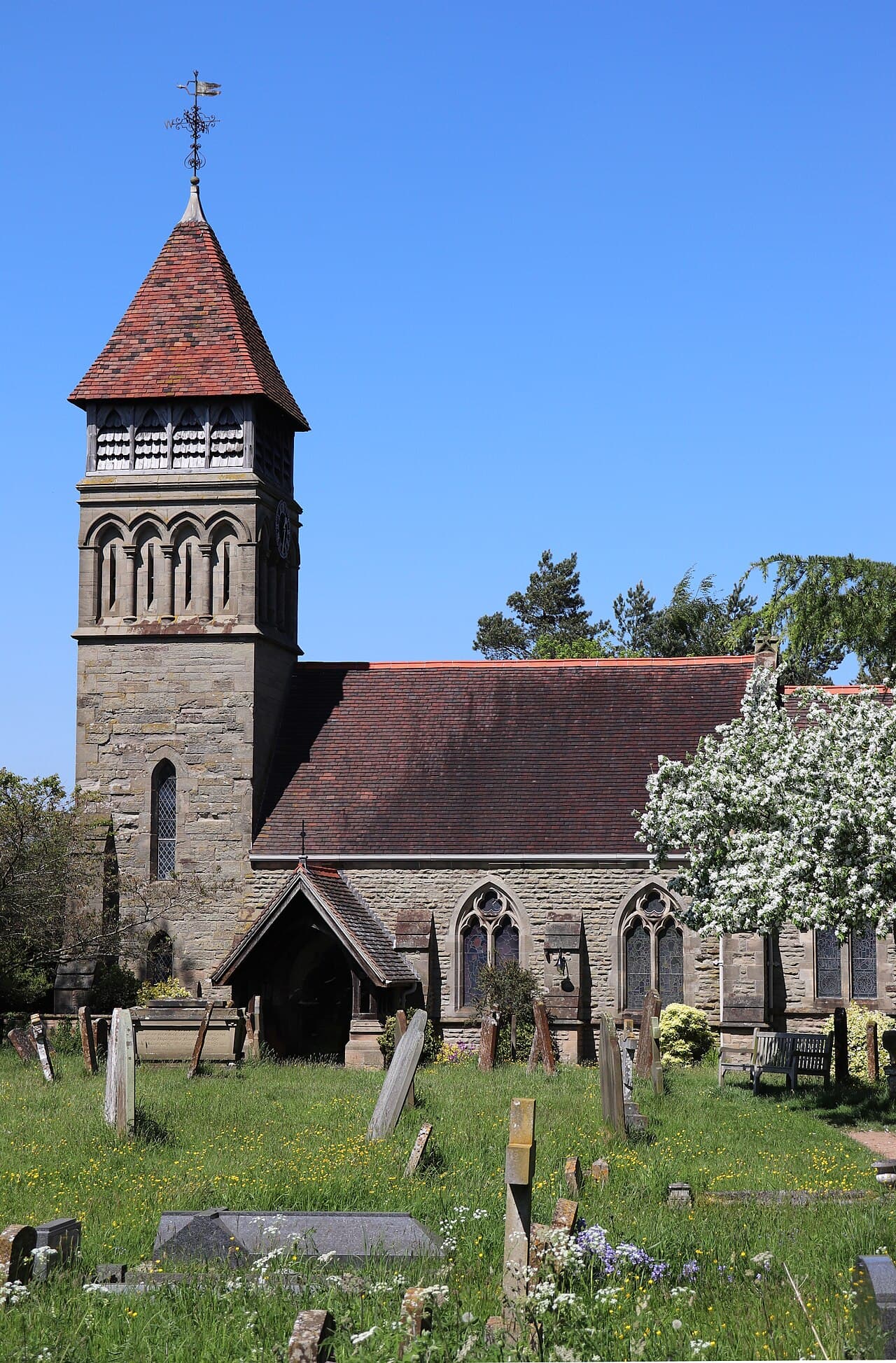 Church of Saint James the Great, Old Milverton in Warwick, Warwickshire