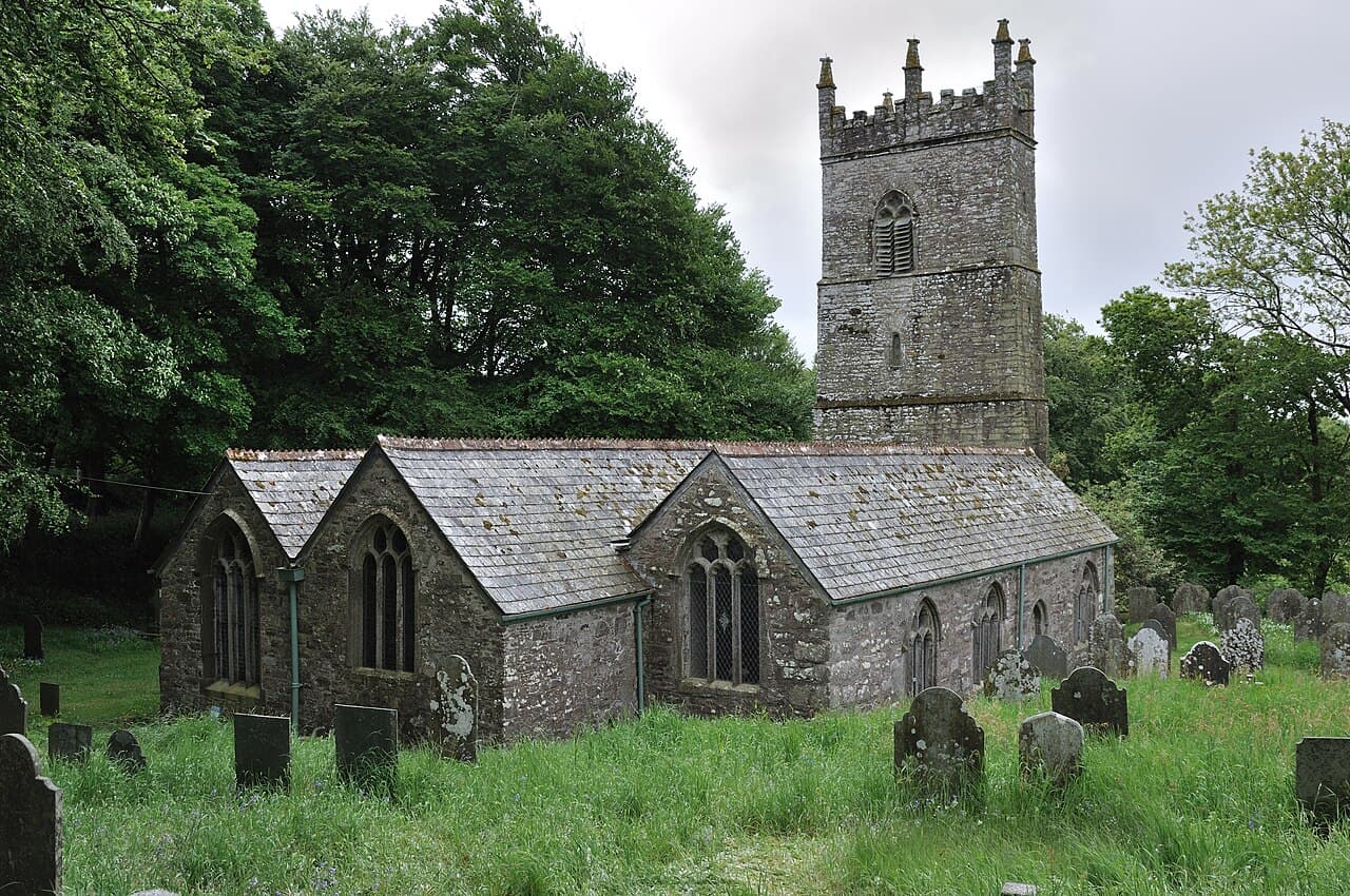 Church of St Michael in Michaelstow, Cornwall