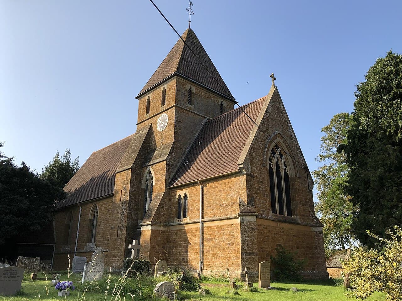 Church of St John the Evangelist in Adderbury, Oxfordshire