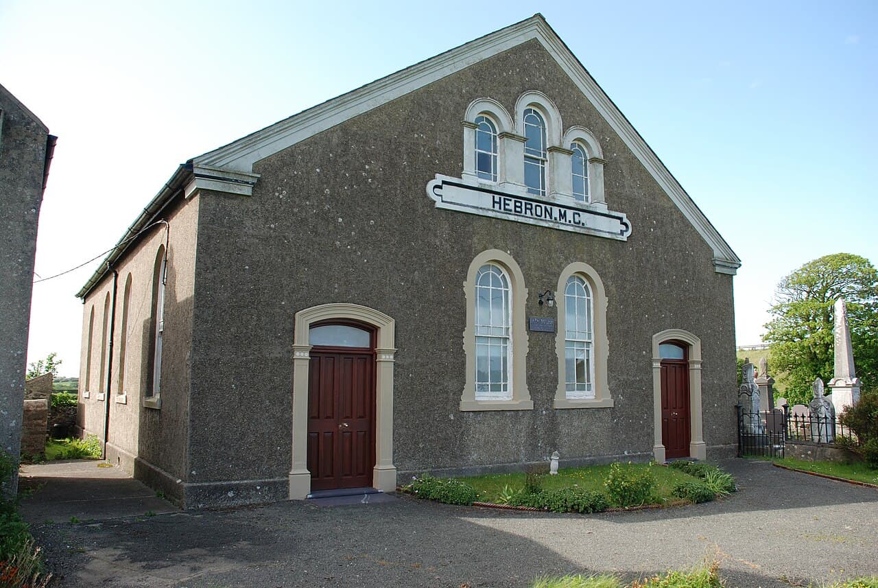Hebron Chapel in Bodedern, Gwynedd