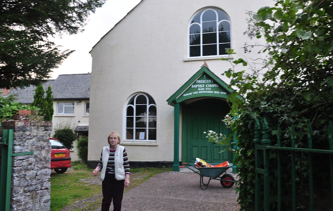 Prescott Baptist Chapel in Culmstock, Devon