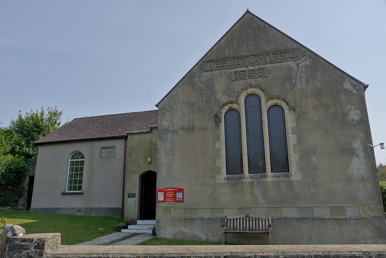 Stepaside Methodist Chapel in Begelly / Begeli, Pembrokeshire