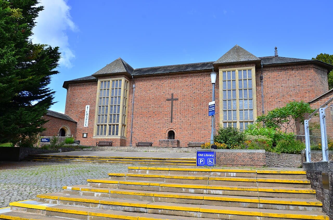 Mary Harris Memorial Chapel of the Holy Trinity in Exeter, Devon