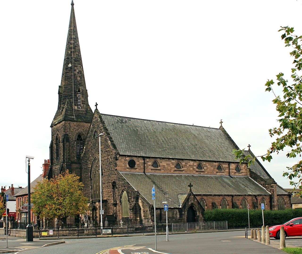 St Alban's Church, Wallasey in Wirral, Merseyside