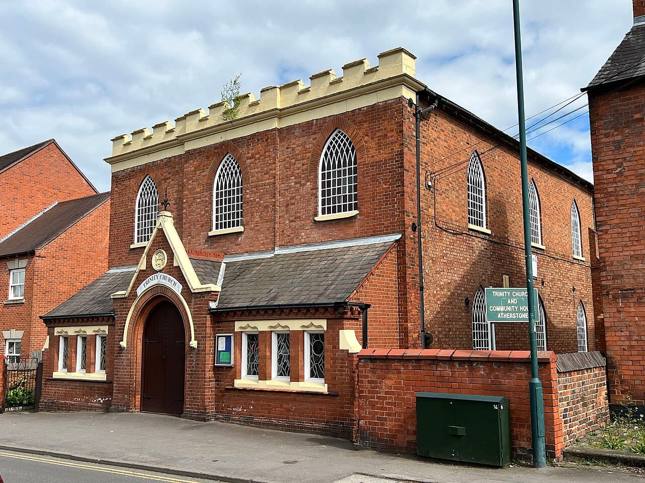 Trinity Church in Atherstone, Warwickshire