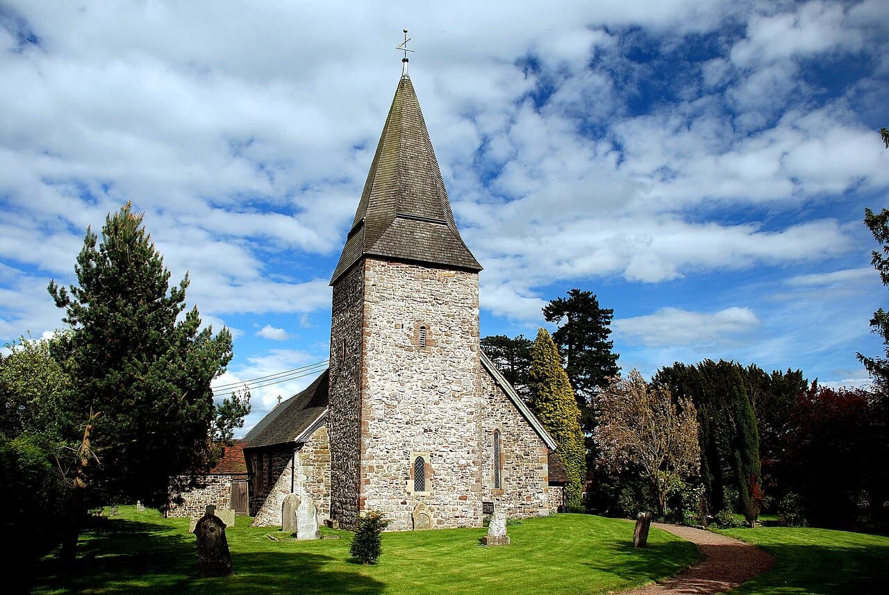 Church of St John the Baptist in Ditton Priors, Shropshire