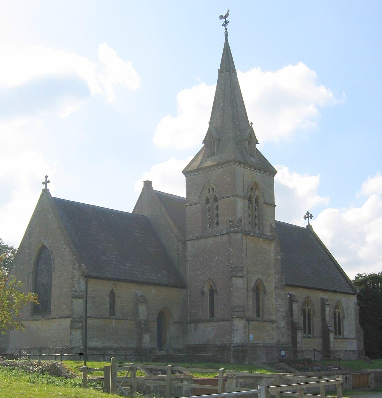 Church of St John the Evangelist in Yarnbrook, Wiltshire
