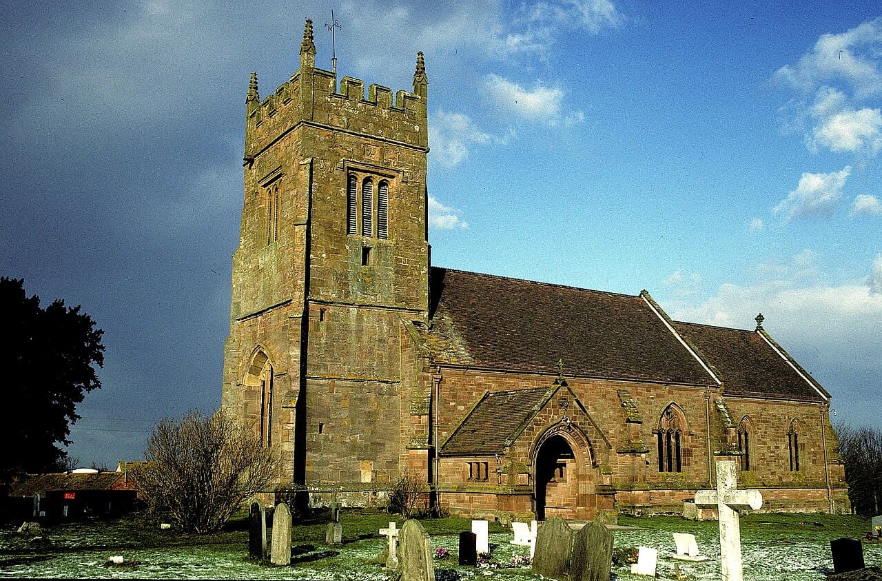 Church of St Mary in Sutton Maddock, Shropshire