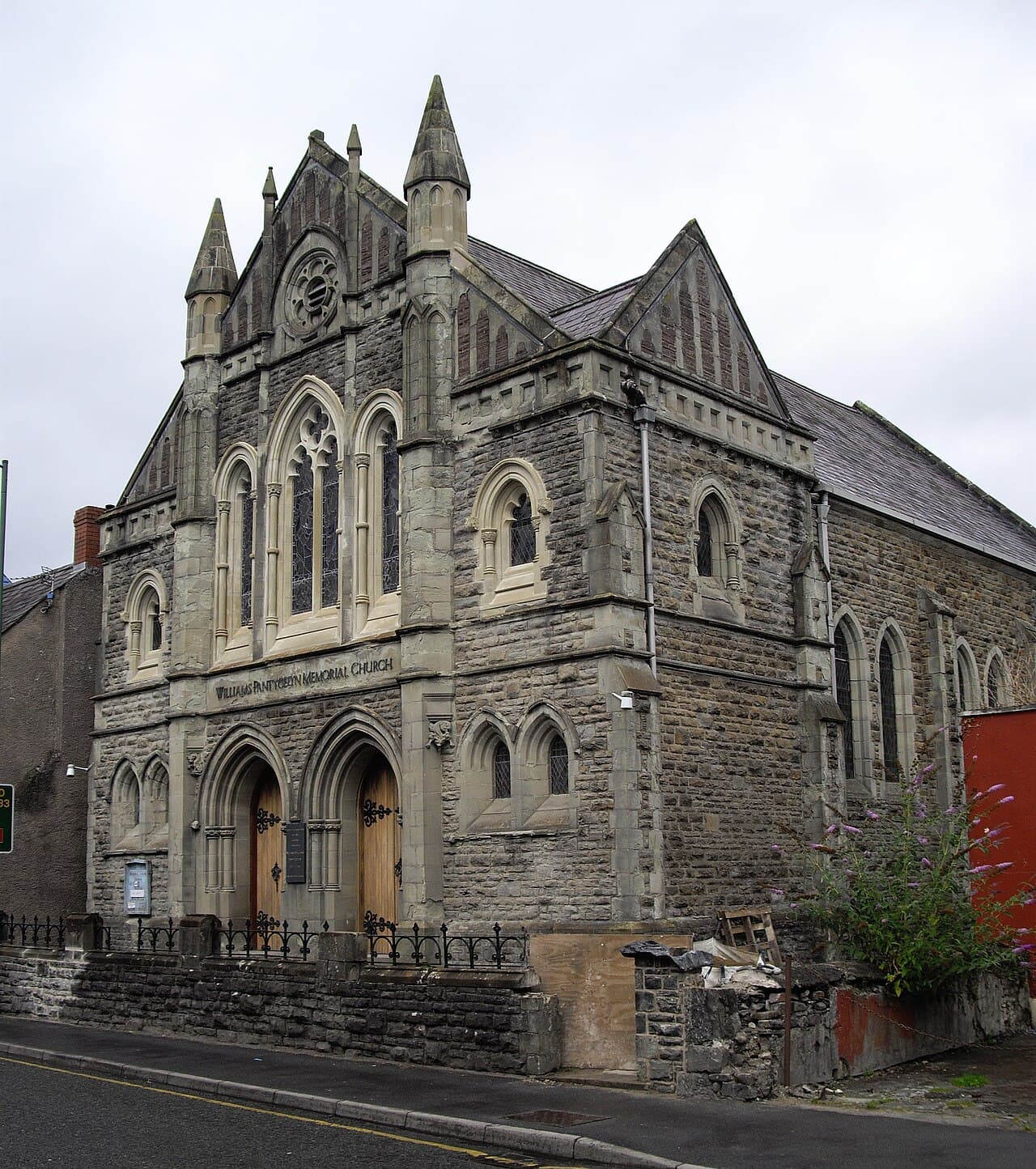 Williams Pantycelyn Memorial Church in Llandovery, Carmarthenshire