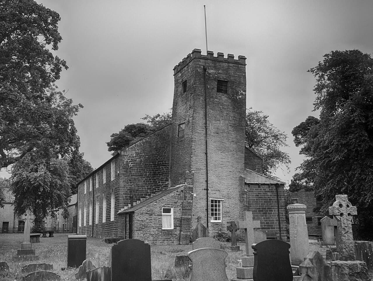 Edenfield Parish Church in Ramsbottom, Greater Manchester