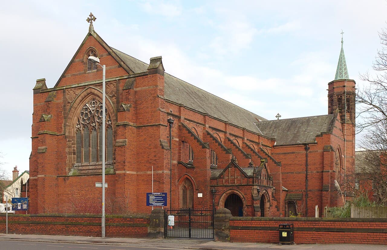 Church of St Faith, Waterloo in Sefton, Merseyside