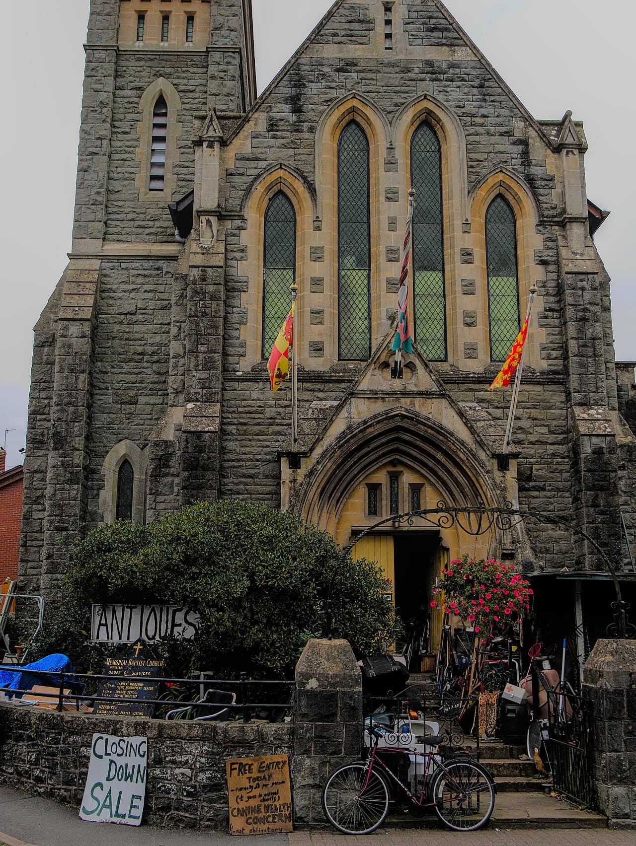 Memorial Baptist Chapel in Builth, Powys