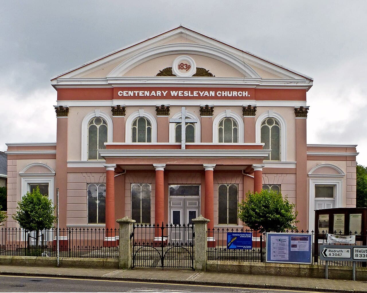 Centenary Wesleyan Church in Camborne, Cornwall