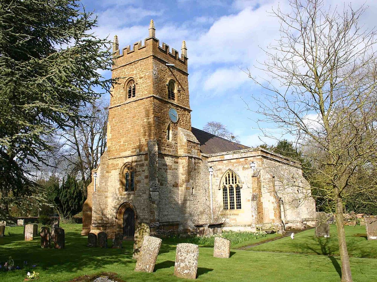 Church of St Mary the Virgin in Combrook, Warwickshire