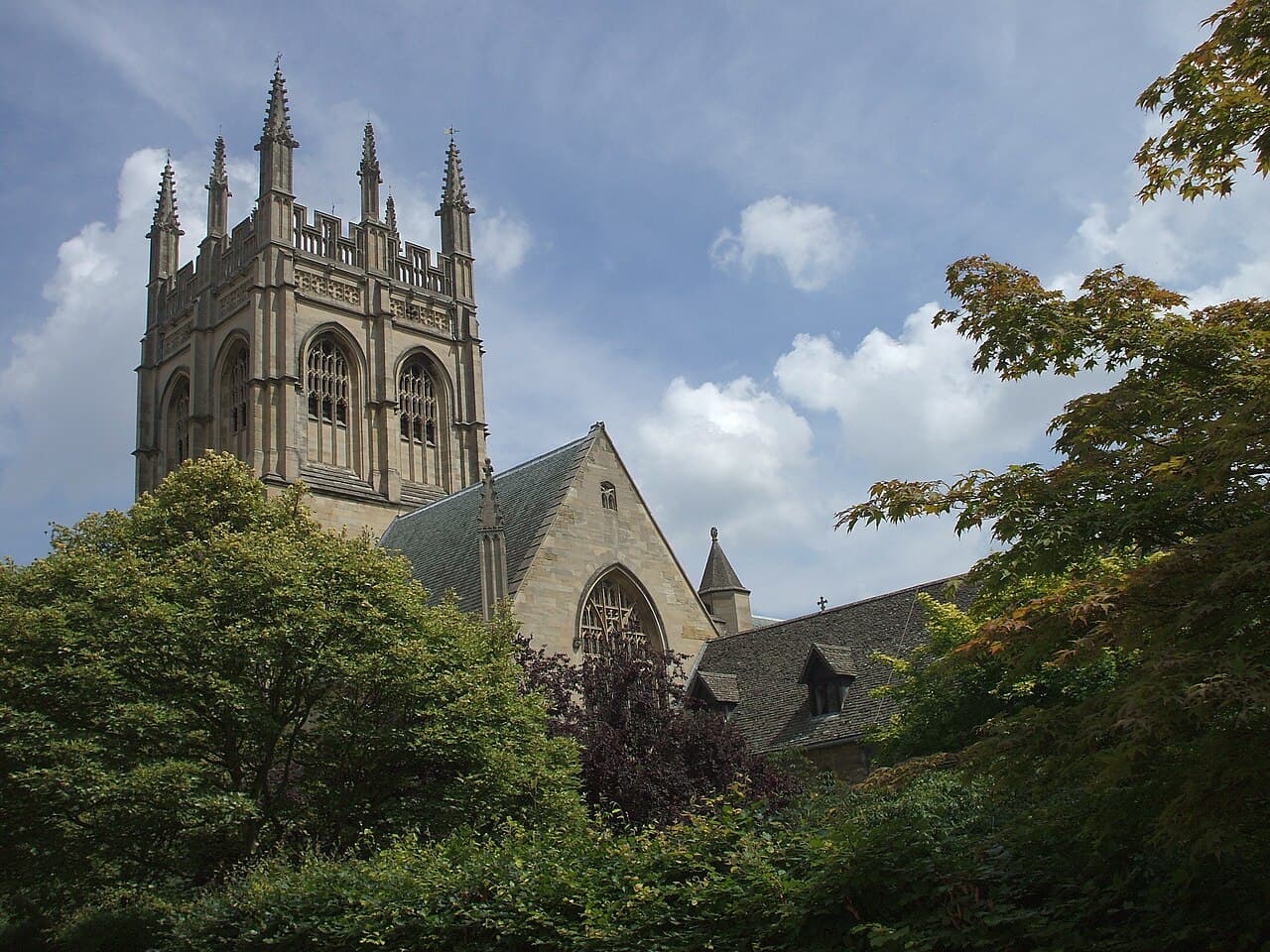 Merton College Chapel in Oxford, Oxfordshire
