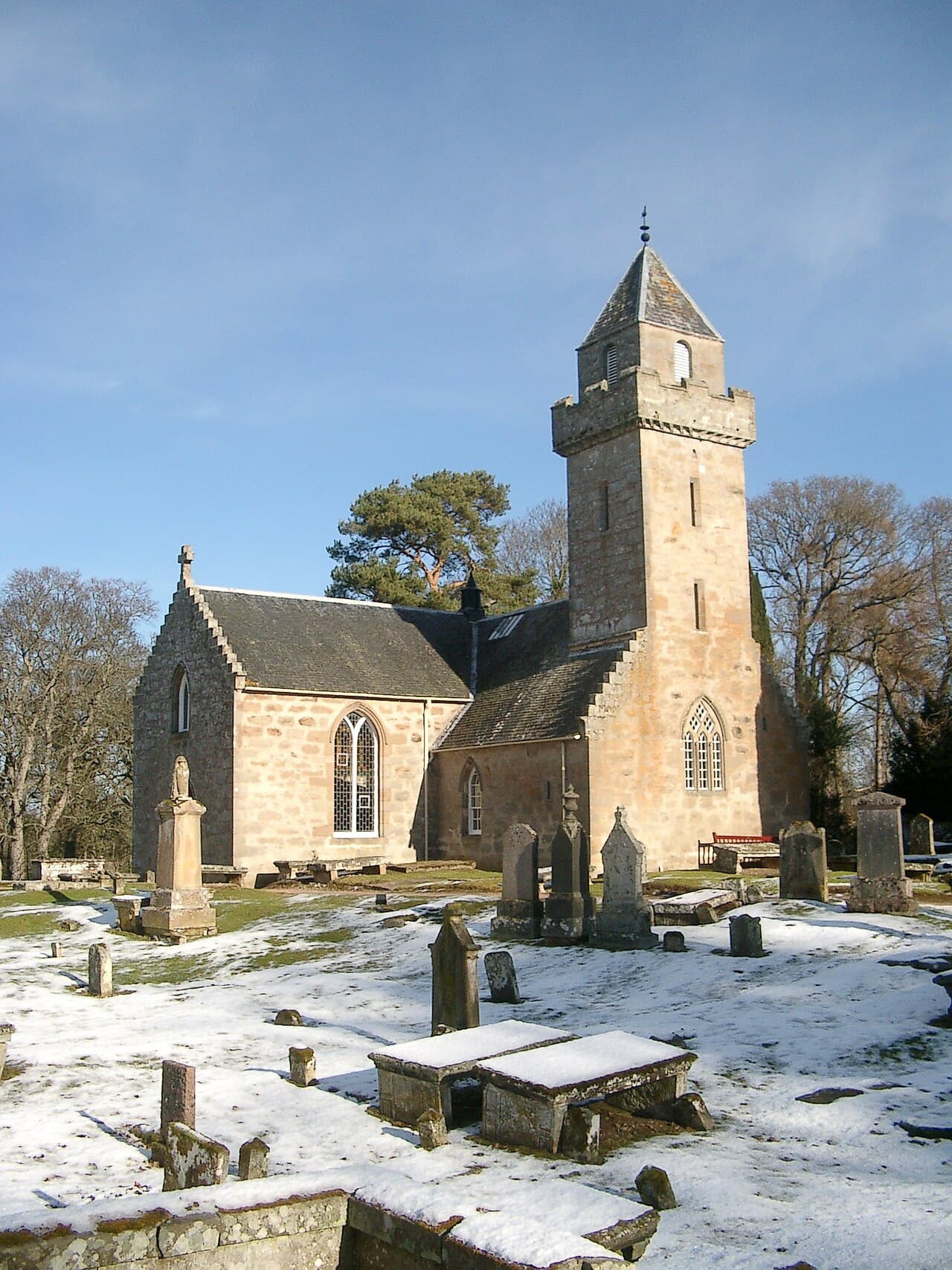 Cawdor Parish Church in Nairn, Highland