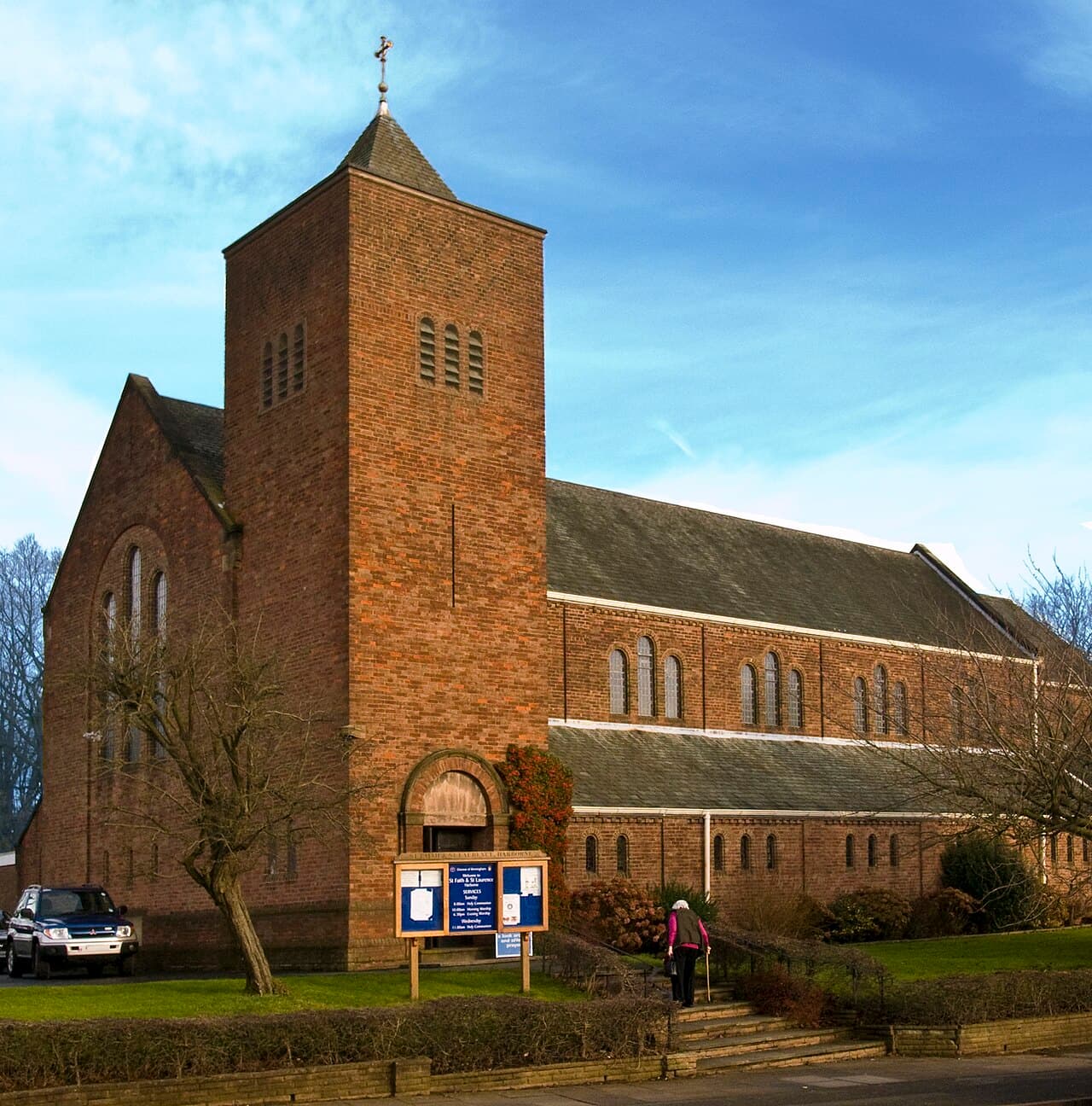 St Faith and St Laurence's Church, Harborne in Birmingham, West Midlands