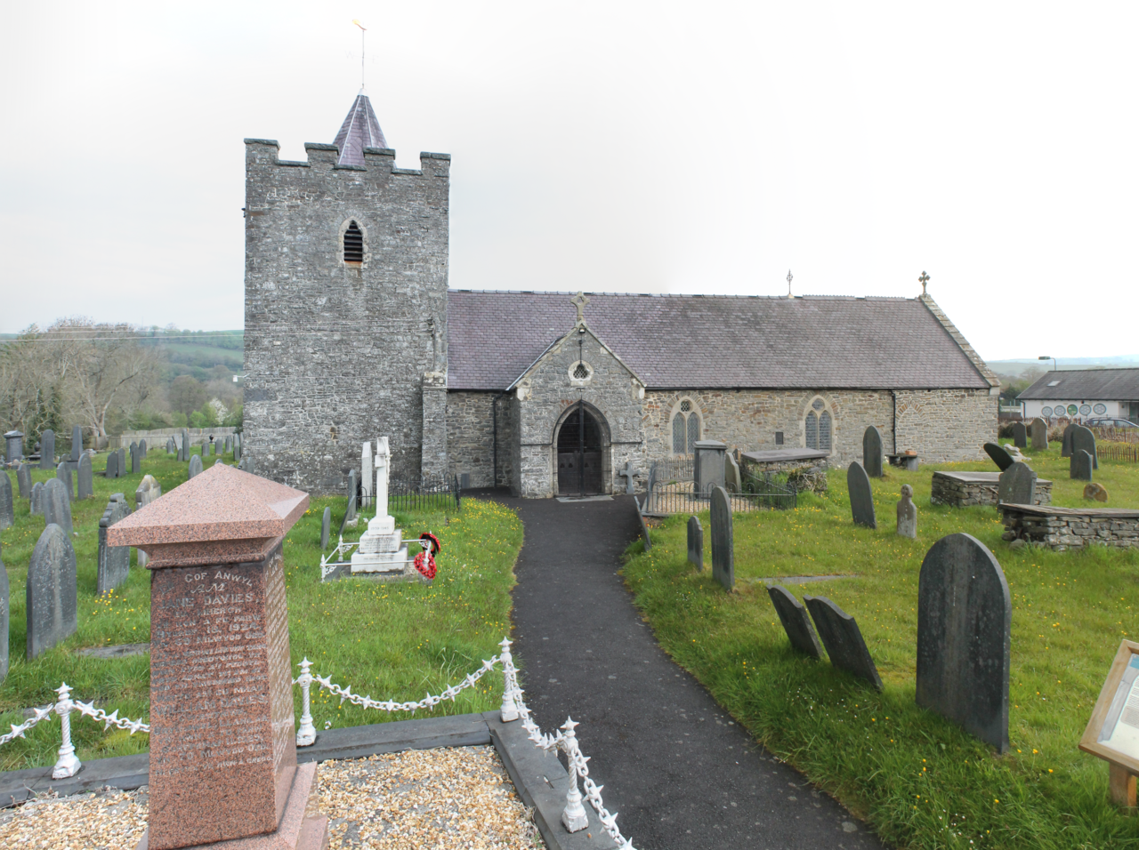Church of Saint Ilar in Llanilar, Ceredigion