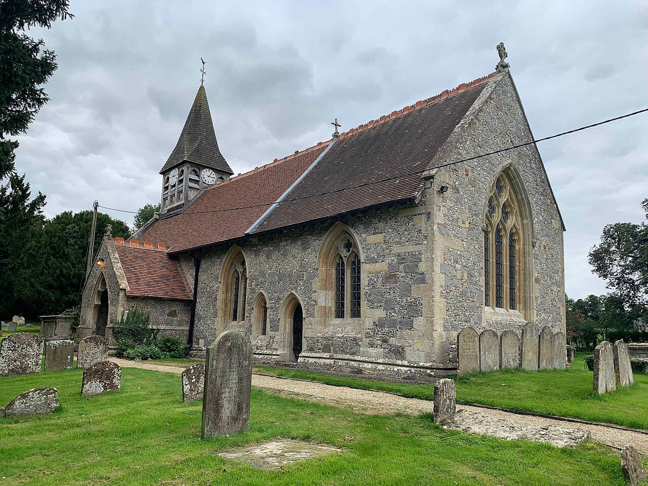 Church of St Andrew in Wootton Rivers, Wiltshire