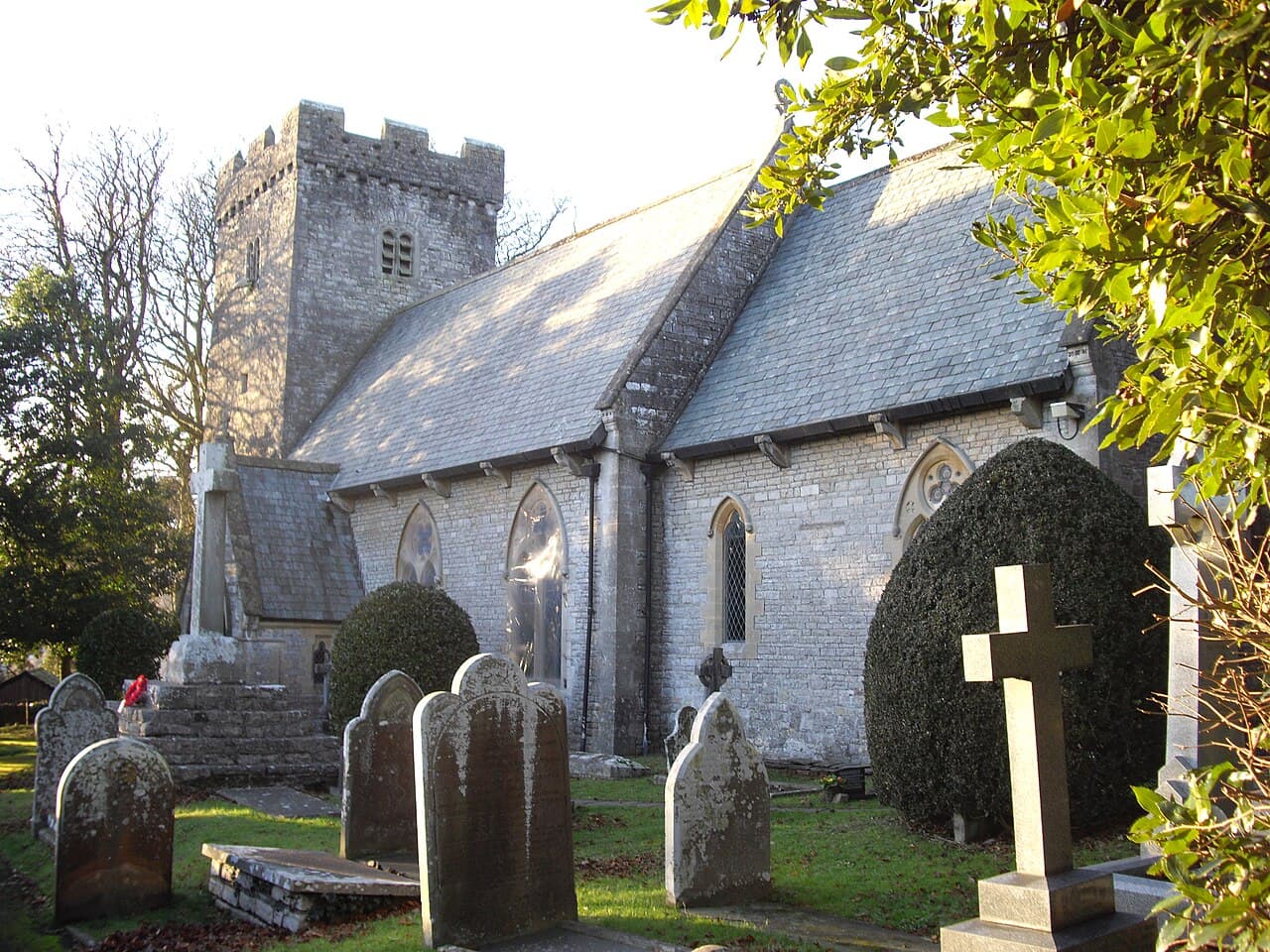 Parish Church of St. Mary The Virgin in Pendoylan, Vale of Glamorgan