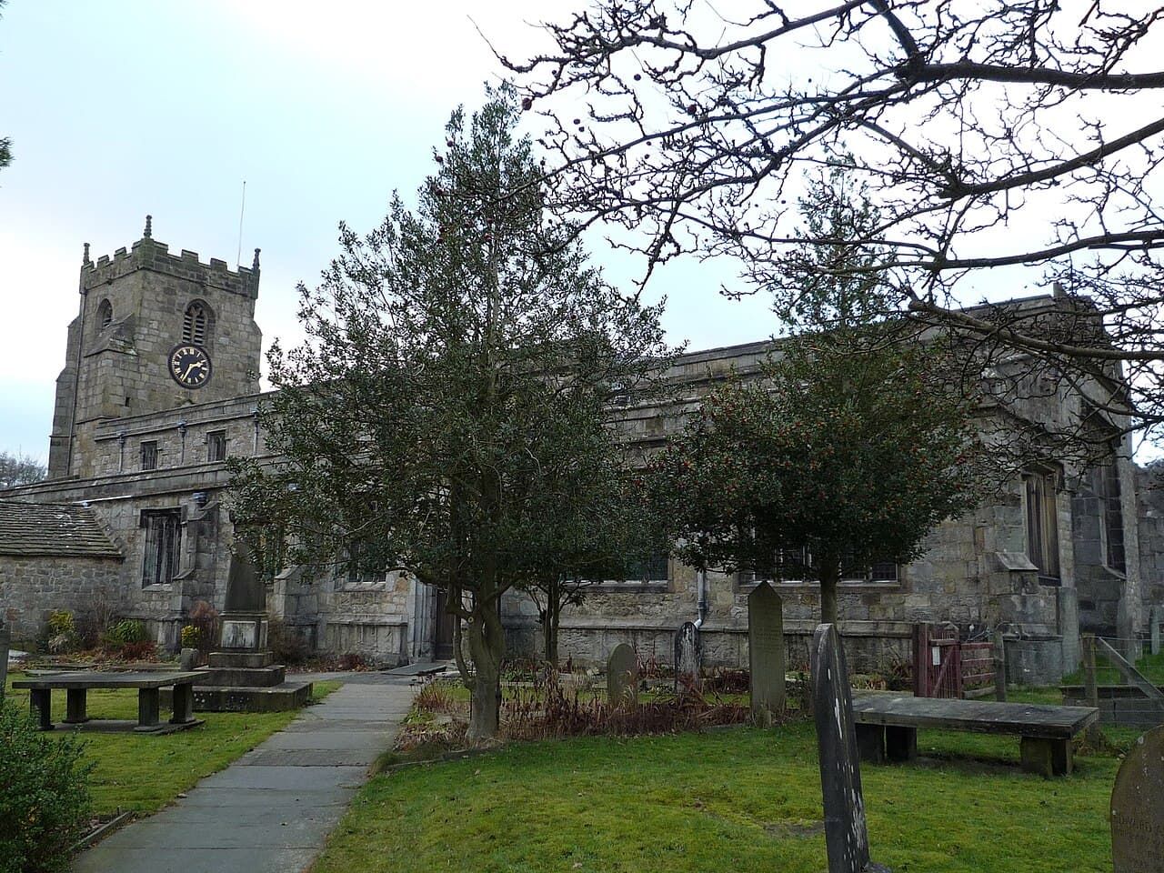 Church of St Alkeda in Settle, North Yorkshire