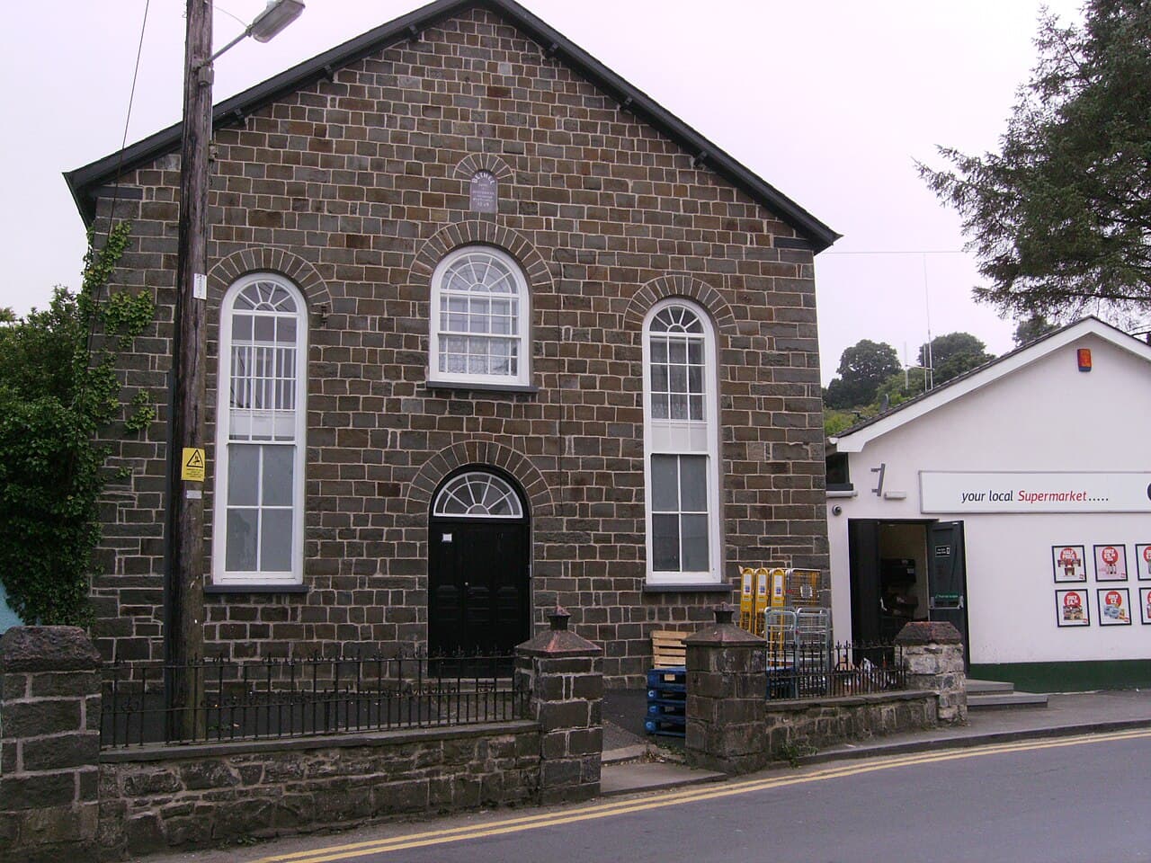 Bethel Baptist Chapel in New Quay, Ceredigion