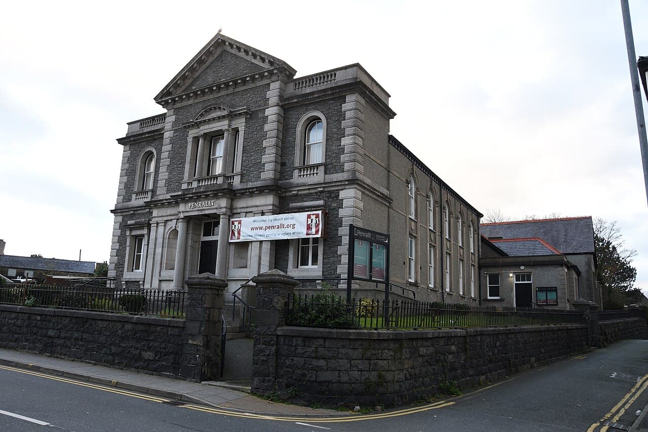 Twrgwyn Welsh Presbyterian Chapel in Bangor, Gwynedd